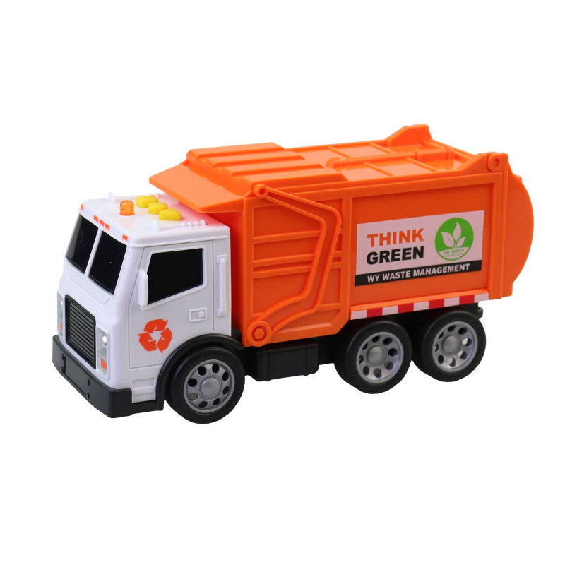 Smetiarske auto so zvukom a svetlom 2