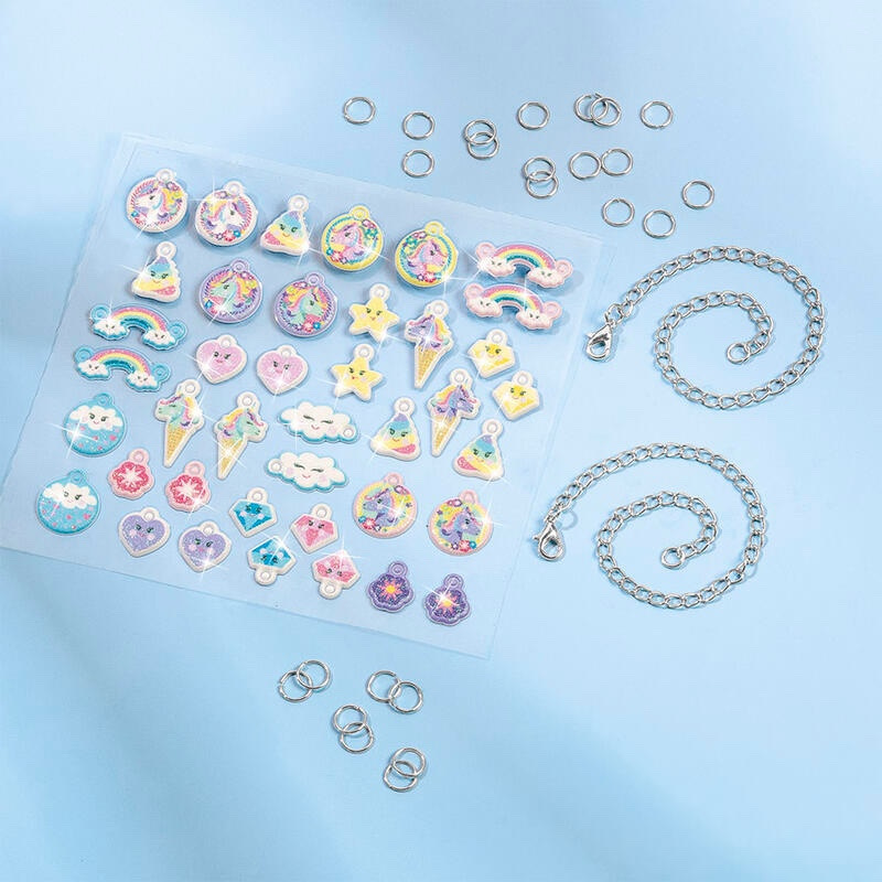 Jednorožec vyrob si náramky 4