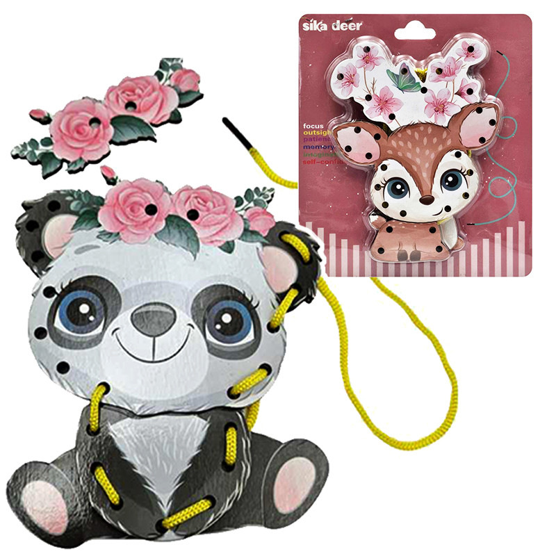 Puzzle viazanie zvieratko