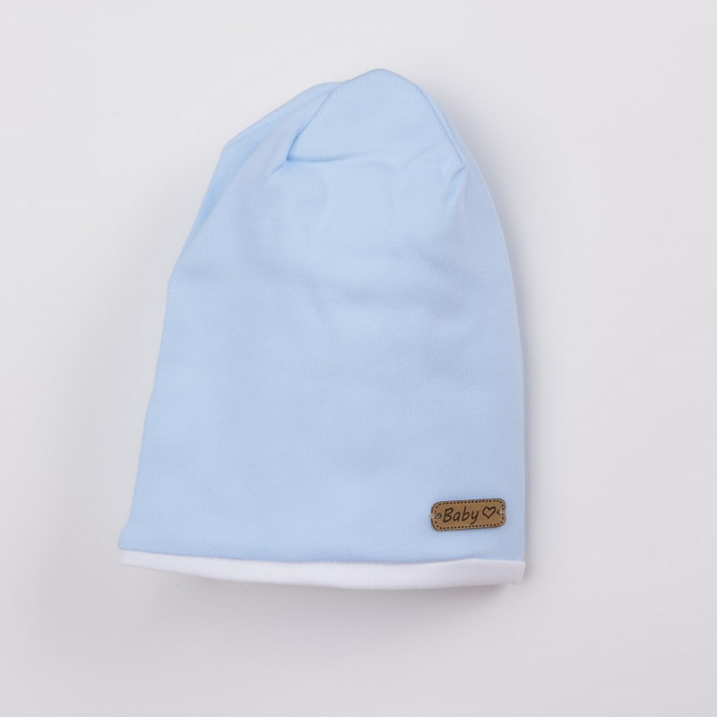 Zimný dojčenský kabátik s čiapočkou Nicol Kids Winter modrý 62 (3-6m) 4