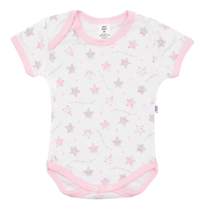 3-dielna letná bavlnená súprava New Baby Perfect Summer ružová 92 (18-24m) 1