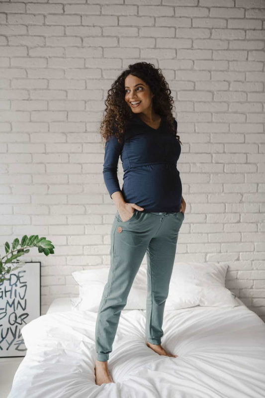 Tehotenské a dojčiace tričko Milk Shirt milk & love béžová XL 2