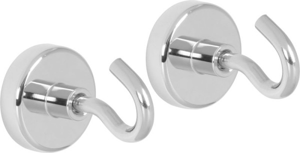 Magnet Strend Pro, extra silný, s vešiakom, 32 mm, max.28 kg, bal. 2 ks