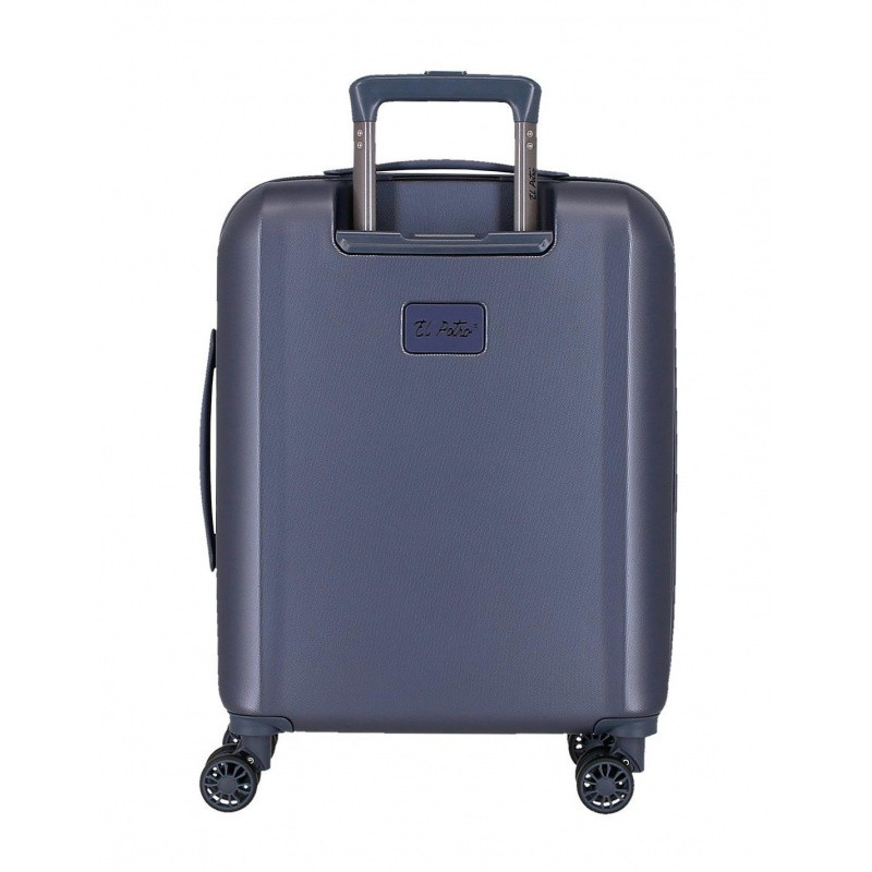 EL POTRO Vera Navy Blue, ABS Cestovný kufor 55x40x20cm, 37L, 5338722 (small) 2