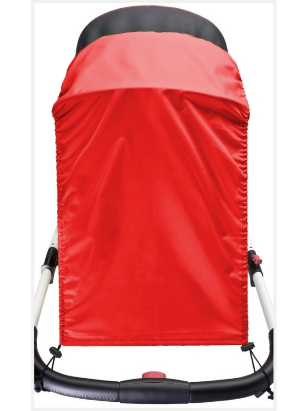 Slnečná clona na kočík New Baby Basic red 1