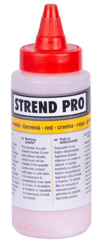 Púder Strend Pro CH305R, 150 g, murársky značkovací prášok, červený