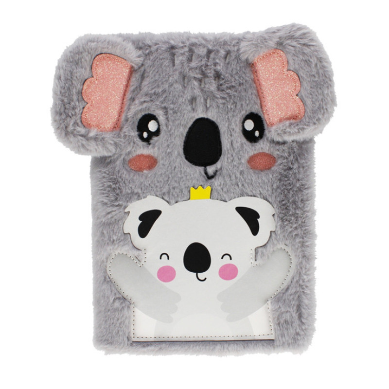 Plyšový zápisník A5 koala