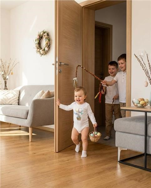 Detské body s potlačou New Baby Králiček s balónikmi 68 (4-6m) 3