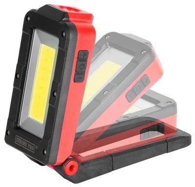 Svietidlo Strend Pro Worklight MWL539, COB LED 100+250 lm, 2200 mAh, pracovné, magnet, USB nabíjanie