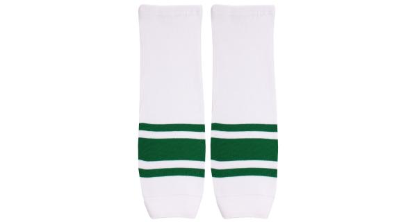 Merco Loko hokejové štucne junior biela-zelená