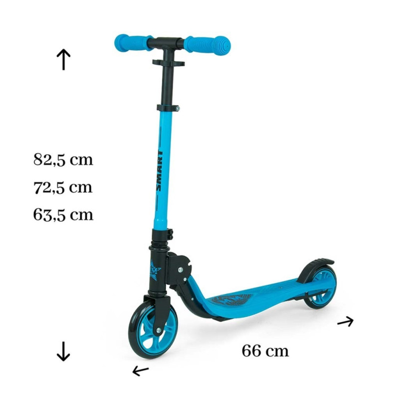Detská kolobežka Milly Mally Scooter Smart modrá 1