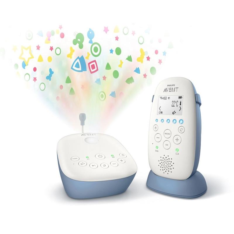 Digitálna detská opatrovateľka Avent Baby DECT SCD735/52