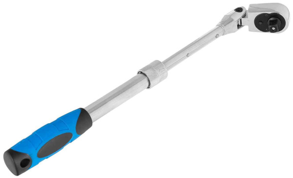 Račňa 3/8" teleskopická s kĺbom, 285-375 mm, GEKO 3