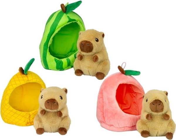 Plyšová Kapybara v ovocí 5