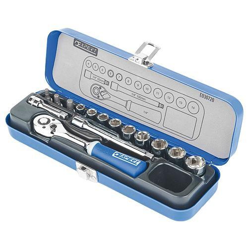 Sada Expert® E030720, 15 dielna, 1/4"
