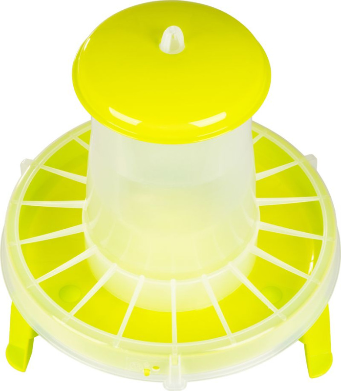 Krmítko Novital 2198AF, 10,5 lit., pre hydinu, plast, s nožkami 2