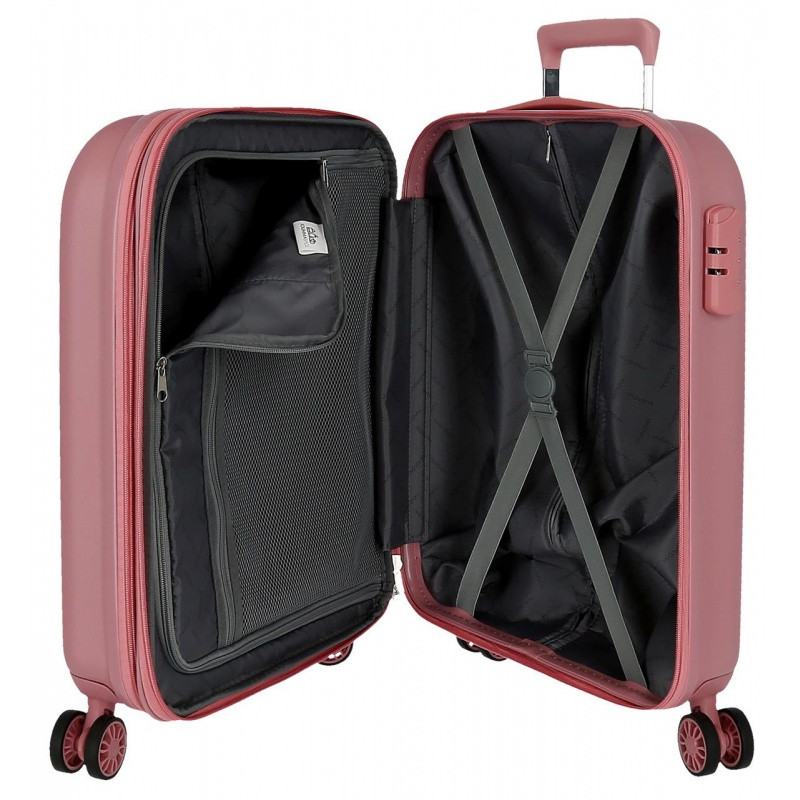 Cestovný kufor MOVOM Riga Pink, 55x40x20cm, 37L (45L), 5998665 (small exp.) 2