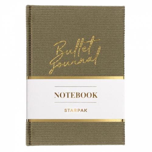 CreativeToys Elegantný zápisník - olivový