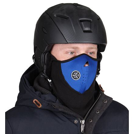 Face Plus zimní maska modrá 1