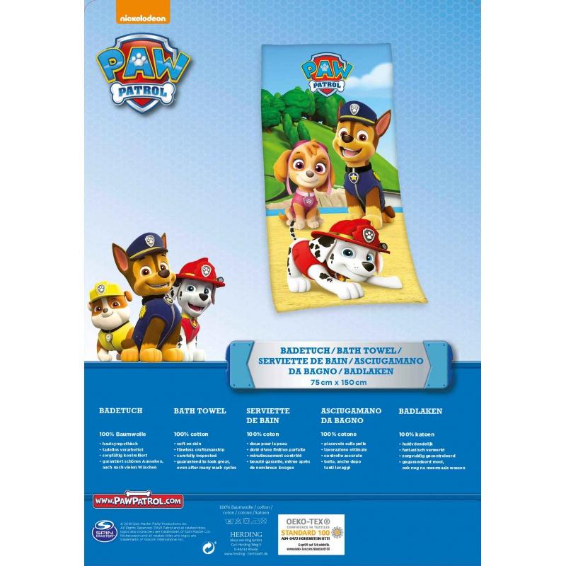 HERDING Bavlnená osuška 75/150cm PAW PATROL