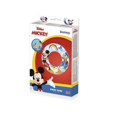 Kruh Bestway® 91004, Mickey&Friends, koleso, detský, nafukovací, koleso do vody, 56 cm