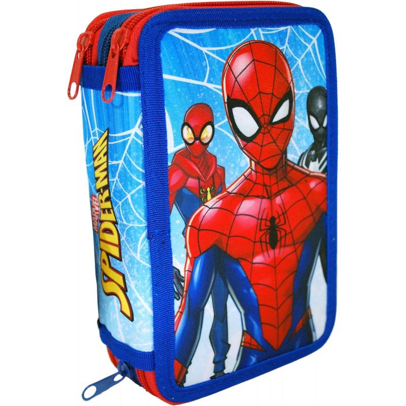 Trojposchodový peračník s náplňou SPIDERMAN, SP30008