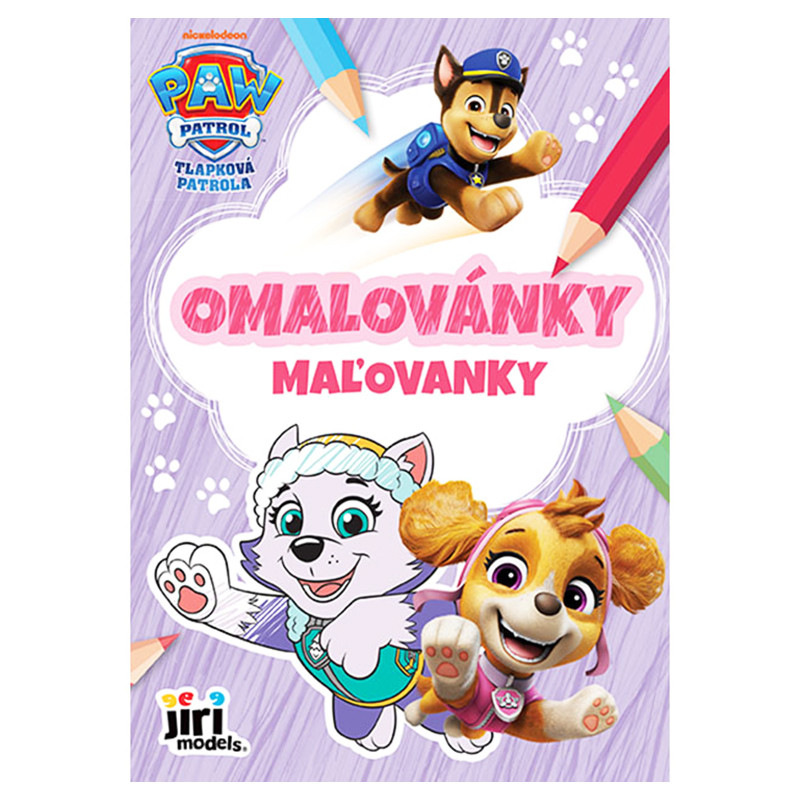 Maľovanky A5 Labková patrola Dievčatá