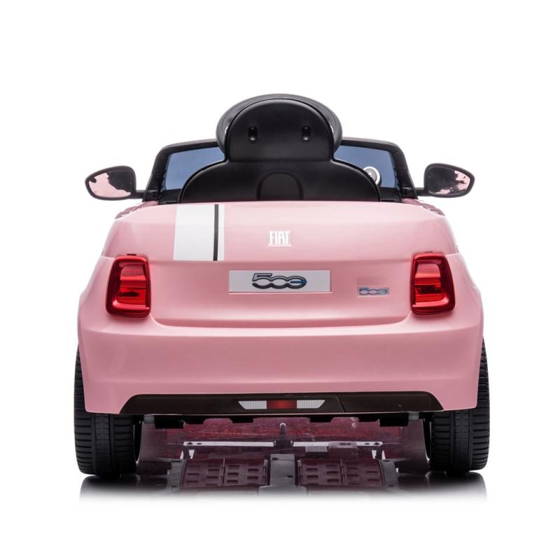 Elektrické autíčko Milly Mally Fiat 500e ružové