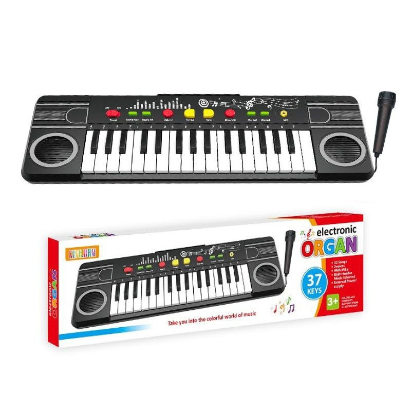 Elektronické piano s mikrofónom