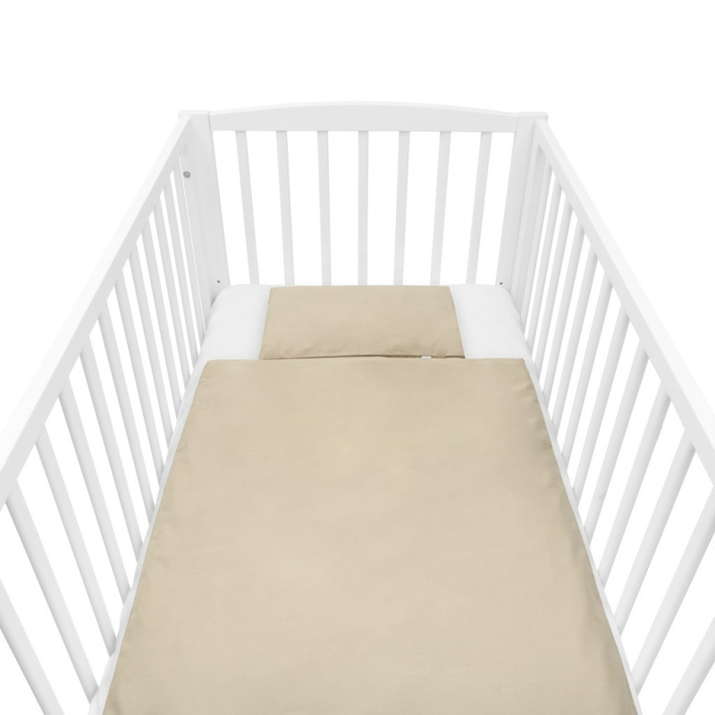 Bavlnený set do postieľky s výplňou New Baby 90x120 cm beige 2