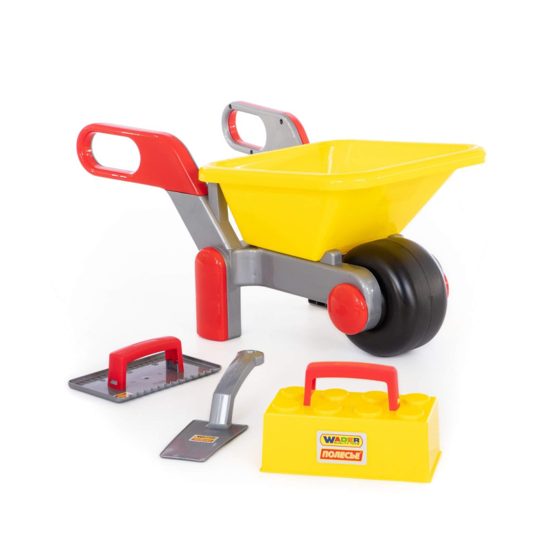 Stavebný fúrik s náradím 3