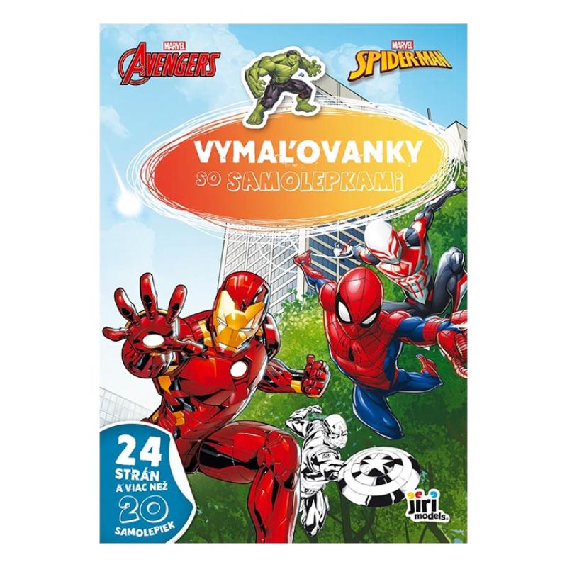 Omaľovánky A4 Marvel