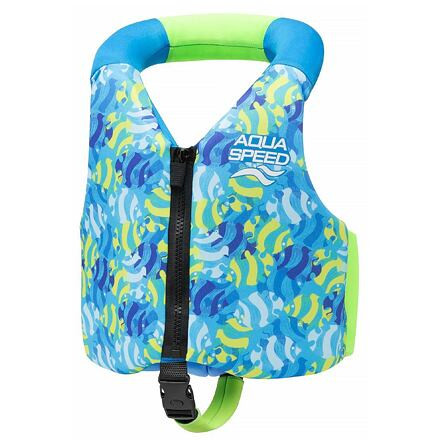Aqua-Speed Aqua Pals plavecká vesta modrá
