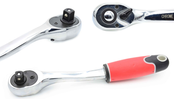 Račňa prepínacia s vyhadzovačom a páčkou 3/8", 72 zubov, TVARDY 1