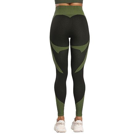 Yoga Sense fitness set dámsky sv. zelená 8