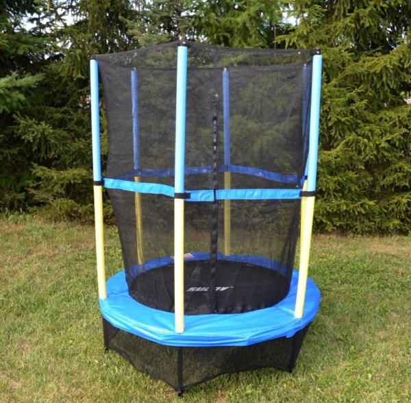 TRAMPOLINA 4 BASIC, 137cm+SIET