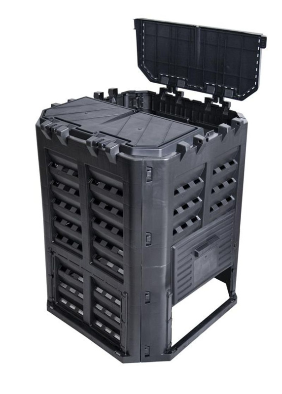 Kompostér ECO Multi 360 lit., čierny, PE 2