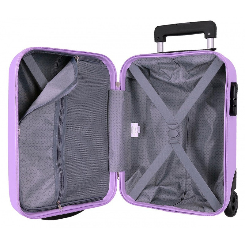 ROLL ROAD Flex Pink, Príručný mini cestovný kufor, 40x30x20cm, 24L,584996F 4