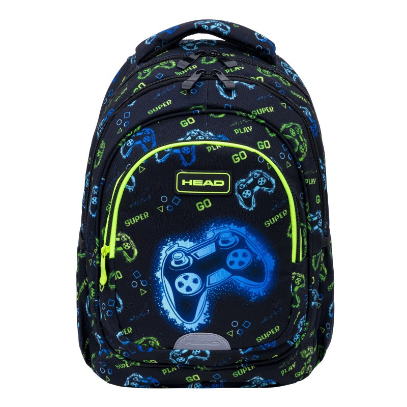 Školský batoh pre prvý stupeň Head GO PLAYING NEON, AB330, 502025041 1