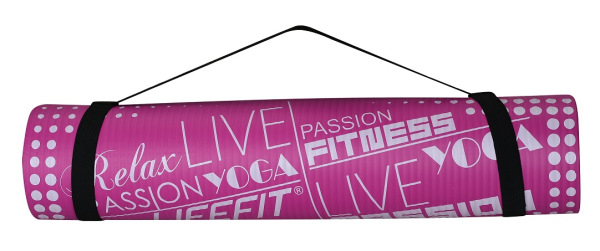 YOGA MAT EXKLUZIV,100x58x1,bordo 2