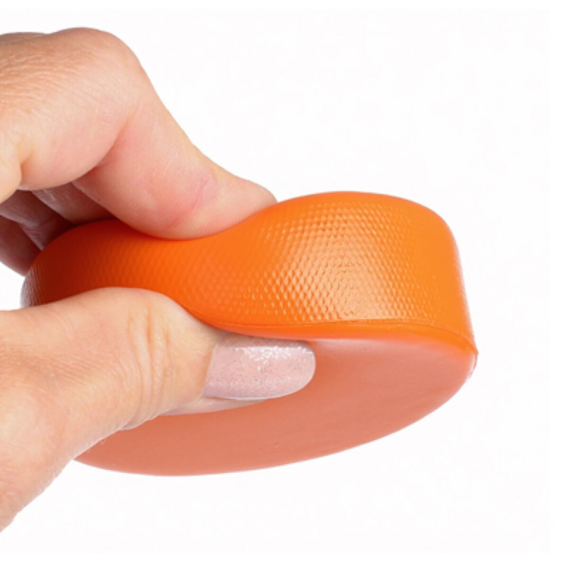 Foam Puck mäkký hokejový puk oranžová 1