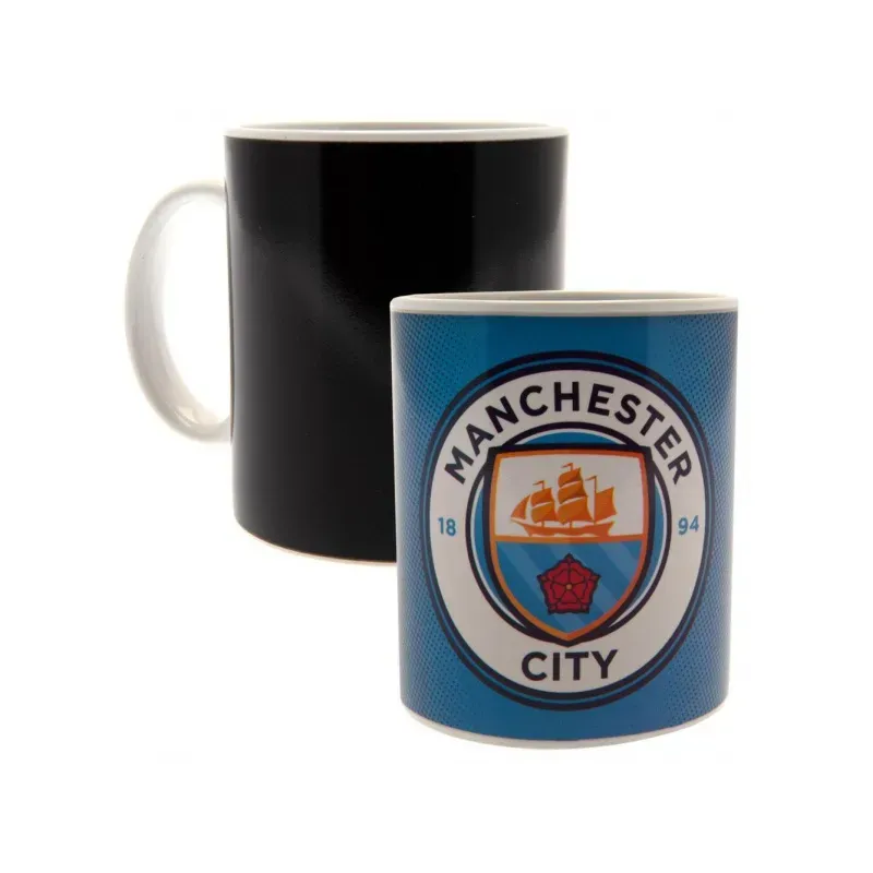 FOREVER COLLECTIBLES Keramický hrnček MANCHESTER CITY Heat Changing Mug