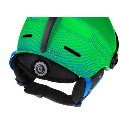 Speedy PRO detská lyžiarska prilba zelená matná 1