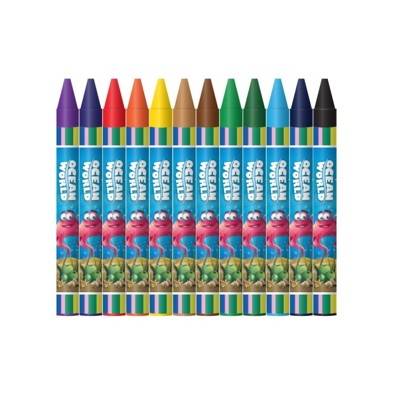 Voskovky 12 ks Ocean World 3