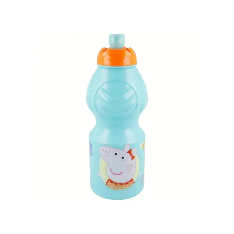 Plastová fľaša na pitie PEPPA PIG, 400ml, 13932