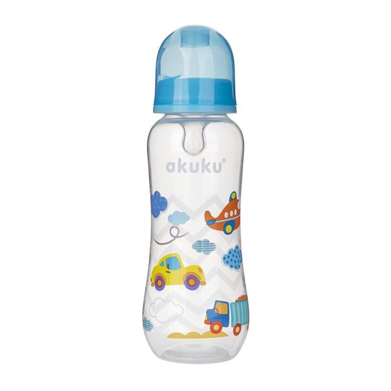 Fľaša s obrázkom Akuku 250 ml space