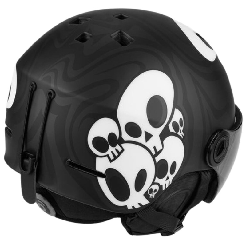 Speedy PRO detská lyžiarska prilba čierna-biela 1