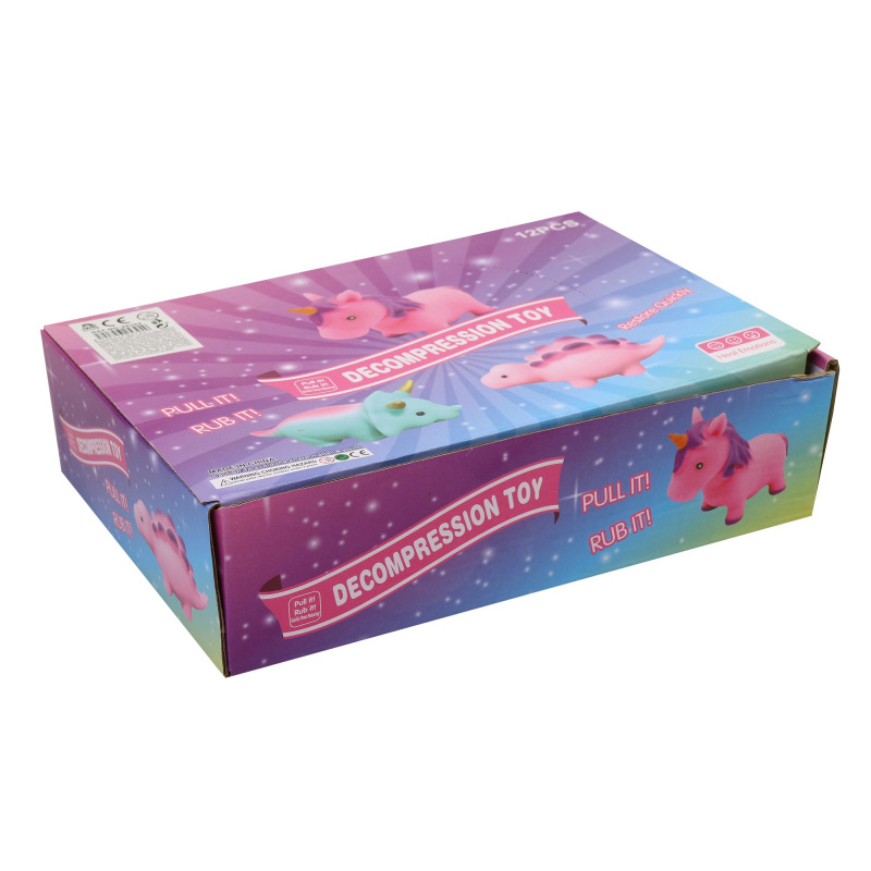 Antistresový dinosaurus s trblietkami 3