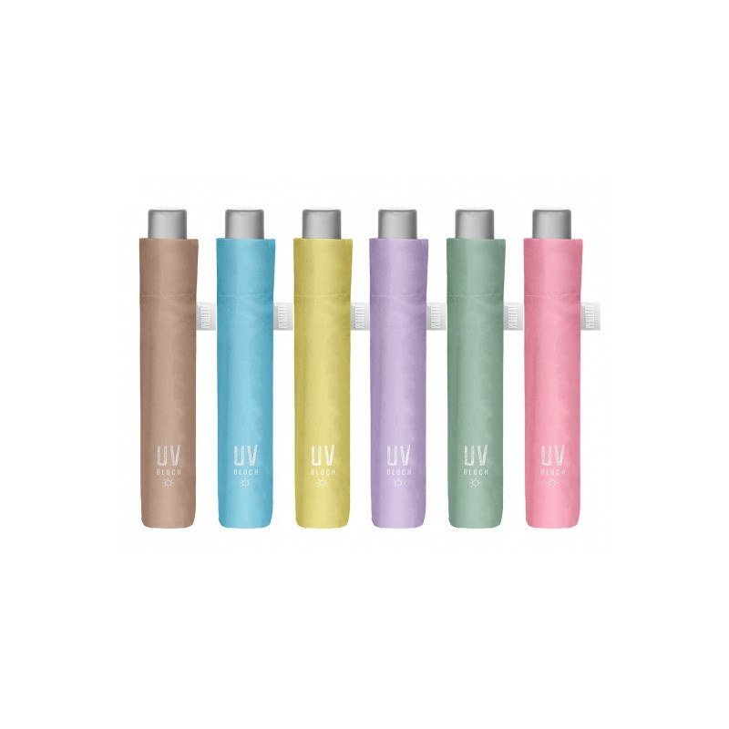 Skladací dáždnik s UV filtrom Perletti Time / Azzurro Pastello, 26409 4
