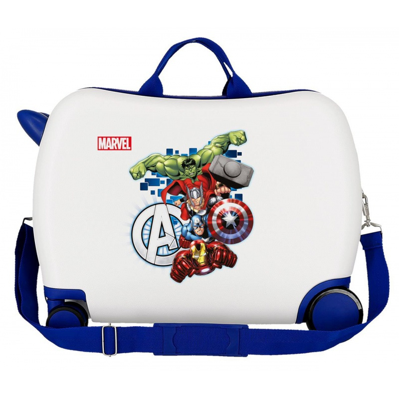Detský kufor na kolieskach / odrážadlo "All Avengers", 34L, 2479865 2